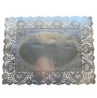 Souplast Doilies de Papel Metalizado 30x40 Prata 80 Un