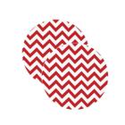 Sousplat Chevron Vermelho