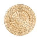 Sousplat De Cha Redondo Natural Rattan 25Cm Rafimex