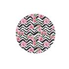 Sousplat Flamingo Rosa Chevron