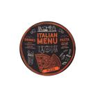 Sousplat Preto Pizza Italia Jogo Americano Redondo 1un