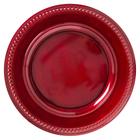Sousplat Redondo Galles Dots Rouge Antique 33 cm Copa
