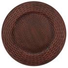 Sousplat Redondo Rattan Bronze 33 cm Mimo Style