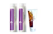 Southliss hydration shampoo e condicionador + leave in macadame