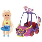 Sparkle Girlz Carro Mini Roxo e Pink Sparkles DTC 4806