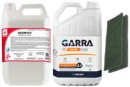 Spartan Golden Detergente e Oleak Desinfetant Chlor 5L+Fibra