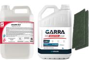 Spartan Golden Detergente e Oleak Desinfetant Garra 5L+Fibra