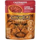 Special Cat Sache Castrado Carne Ao Molho - 85 Gr - Special Dog