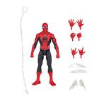 Spider-Man Marvel Legends Series 60th Anniversary Amazing Fantasy 6 polegadas Classic Comics Action Figures, 9 Acessórios