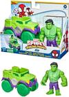 Spidey and His Amazing Friends Hulk Caminhão Esmagador F3989 Hasbro