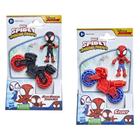 Spidey com Moto Homem Aranha Amazing Friends Marvel - Hasbro