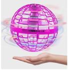 Spinner Voador Led Flynova Pro Bola Esfera Mini Drone - TOYS Rosa