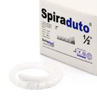Spiraduto 1/2 Organizador De Cabos - Dutoplast - Branco 15M