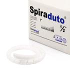 Spiraduto 1/2 Organizador De Cabos - Dutoplast - Branco 5M