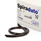 Spiraduto 1/2 Organizador De Cabos - Dutoplast - Preto 20M