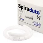 Spiraduto 3/4 Organizador De Cabos - Dutoplast - Branco 50M