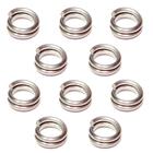 Split Ring Argolas em Aço Inox Lizard