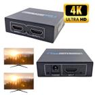 Splitter Divisor HDMI 1x2 Full HD 4K Duplicador de Imagem 2 Telas Iguais - Exbom