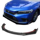 Spoiler Frontal Honda Civic G11 2023 Black Piano Para-Choque