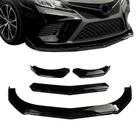 Spoiler Frontal Universal Black Piano Chevrolet Volkswagen M