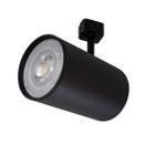 Spot Alumínio Preto P Trilho Eletrificado + LED Par30 Branco Quente ST2281