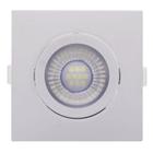 Spot de Embutir LED 10W Luz Branca Bivolt Quadrado Empalux