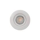 Spot de Embutir LED 3W Luz Amarela Bivolt Redondo Bronzearte