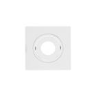 Spot de Embutir MR11 Mini Dicroica Quadrado Plano Branco 7,5cm Evoled