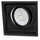 Spot de Embutir Slim Frame Preto YA002 Bella + LED AR70 BQ ST2729