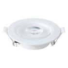 Spot de Led de Embutir Redondo 6w / 6500k Bivolt Branco Blumenau Iluminacao