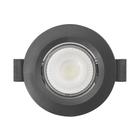 Spot de Led Embutir Slim MR11 Redondo 3W Preto Bivolt Blumenau