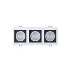 Spot de Led Recuado Taschibra Frame 3xMR16 Quadradro 15W Bivolt