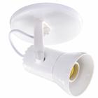 Spot De Sobrepor E27 1L Branco Starluz Bivolt Decoração