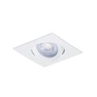 Spot Direcionável de Embutir Quadrado LED Integrado 5W Cor Branca - Luz Branco Frio (6500K)