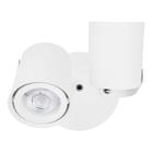 Spot Duplo Redondo Direcionável 6,5x7,5 C/base 12cm P/2gu10