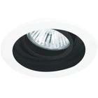 Spot Embutido Redondo Conecta AR111 7,5cmx18,2cm Bella Iluminação Branco / Preto