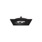 Spot Embutir Face Plana Direcionável Ar111 Interlight-il0157 Preto