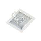 Spot Embutir PAR20 Quadrado Recuado Branco Save - SAVE ENERGY