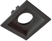 Spot Embutir Recuado Mini Dicroica Abs Conecta Preto 6287