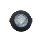 Spot Embutir Redondo 5W LED Bi-volt 6.500K - Preto