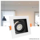 Spot Embutir Taschibra Conecta Quadrado Recuado MR11 1xGU10