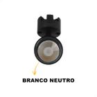 Spot Led 10w P/ Trilho Eletrificado Ou Sobrepor Bivolt Preto