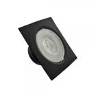 Spot Led 7W Quadrado 6500K Preto