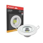 Spot Led Avant Supimpa Redondo De Embutir 12w 3000k Bivolt