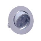 Spot Led de Alumínio Direcionável 3w 5w 7w Quadrado Redondo Branco Frio Branco Quente