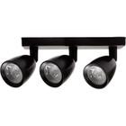 Spot Led Direct Mr16 3X4W 6500K Preto - Base Linear