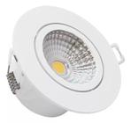 Spot Led Eco Embutir Redondo Direcional 7w Branco Frio Cor