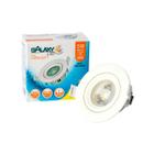 Spot LED Embutir 5W Direcionável Redondo 3000K Quente Galaxy