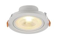 Spot led embutir 8w 6.500k redondo 4,6cm bivolt - blumenau