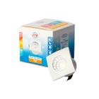 Spot LED Embutir Mini Baby 1W Quadrado 6000K Frio CTB